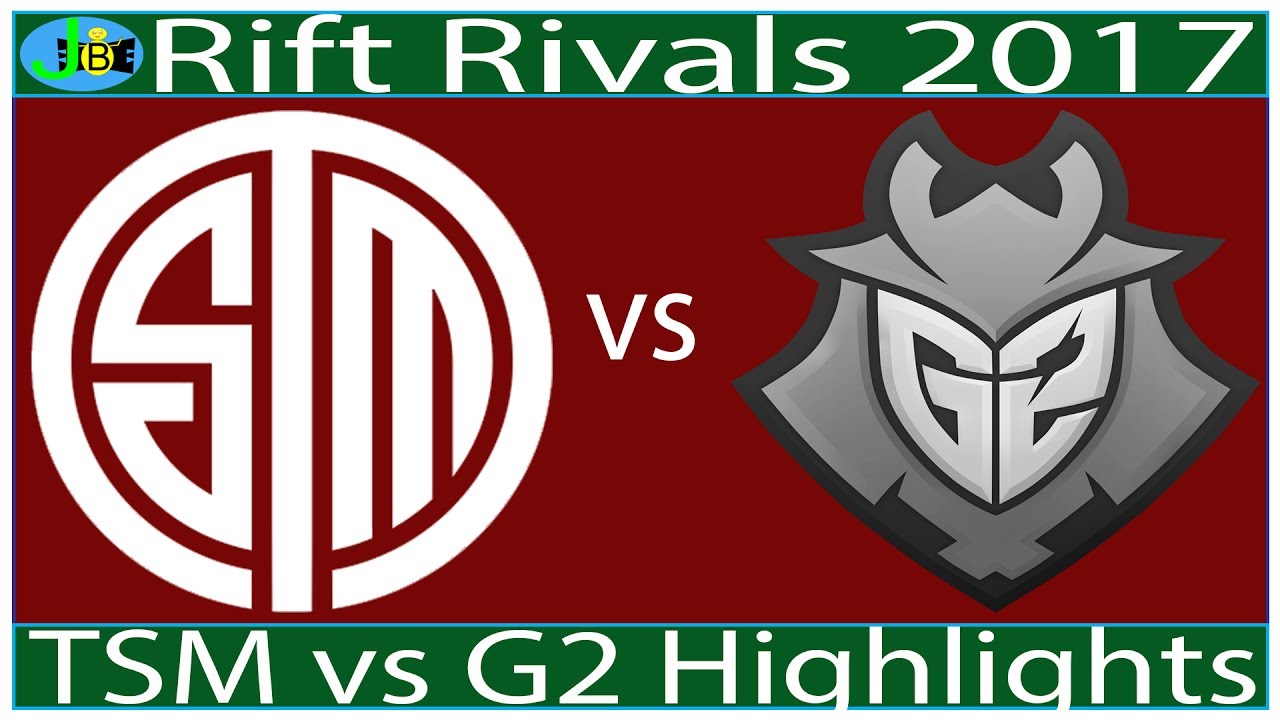 TSM vs G2 Highlights Day 1 Rift Rivals 2017