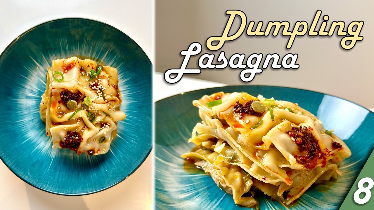 Let's Cook the VIRAL Dumpling Lasagna!