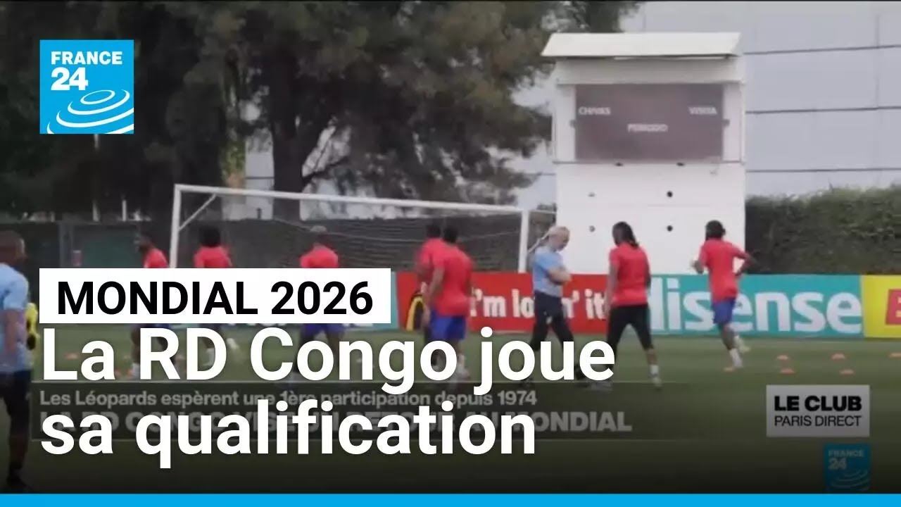 Mondial 2026 : la RD Congo joue sa qualification face &agrave; la Jama&iuml;que &bull; FRANCE 24