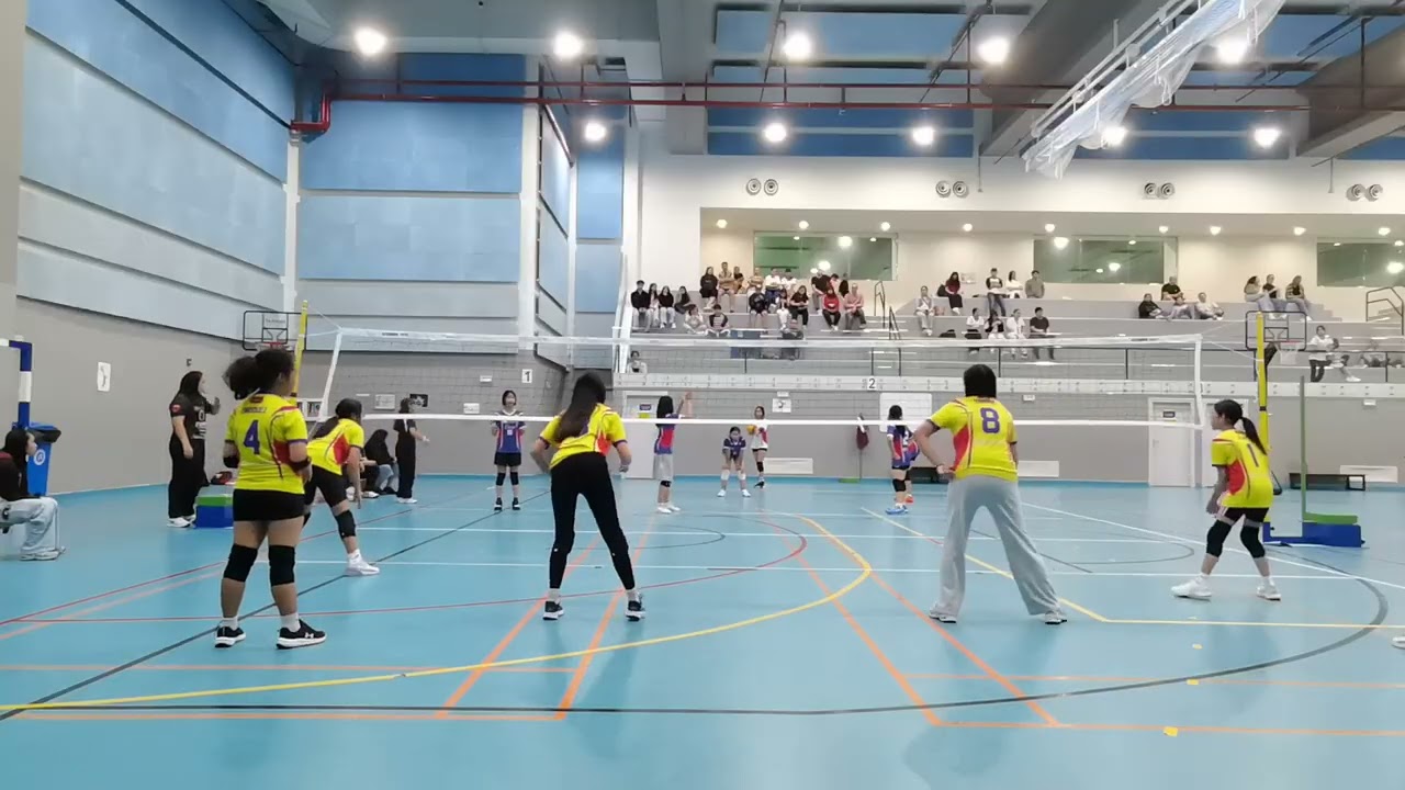 The 8th Xpats Juniors Volleyball Tournament - Play-Off Friendly Games (Rookies Yellow vs Blue)