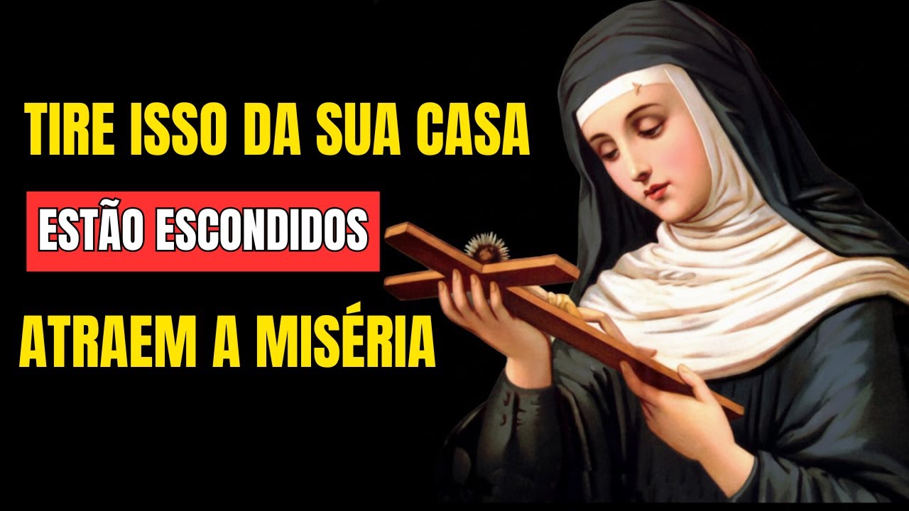 7 Objetos Escondidos que Atraem a Miséria e Afastam a Presença de Deus do seu Lar | Santa Rita