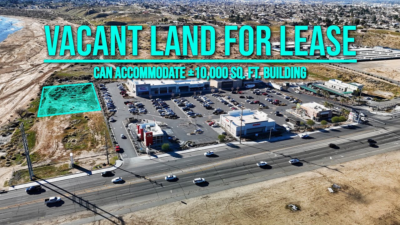 For Ground Lease: Pad Suitable For ±10,000 SF Building | Hesperia, CA