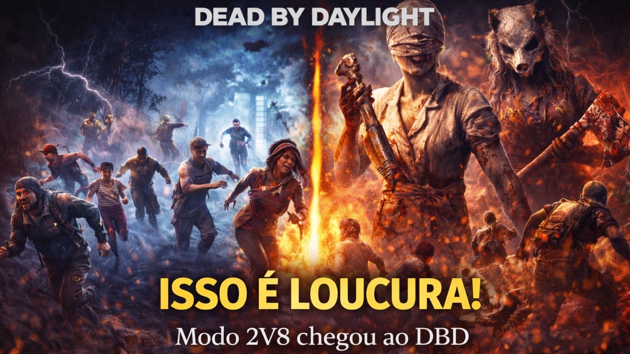LIVE TEST 15/02/2026 - 🔴 LIVE - DOIS ASSASSINOS. OITO SOBREVIVENTES 🔪 - DEAD BY DAYLIHT.
