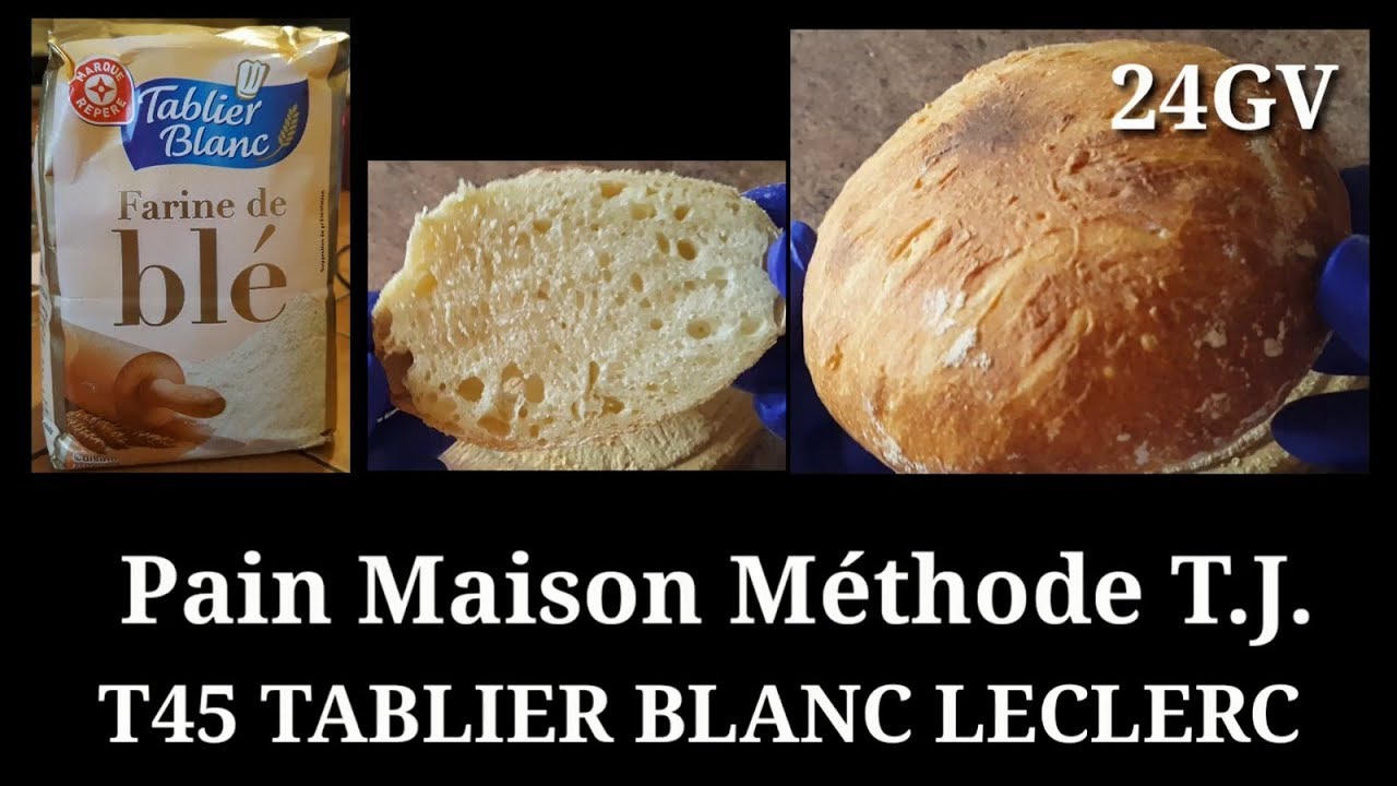 24 Un tablier blanc, une farine T45 de plus et du pain pour finir
