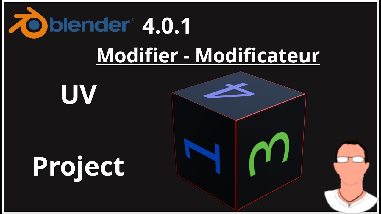 Blender 4.X - Modifier UV Project