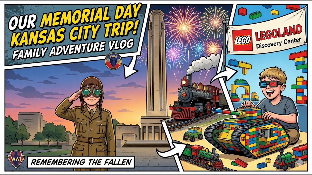 Family Adventure Vlog: Our Memorial Day Kansas City Trip!