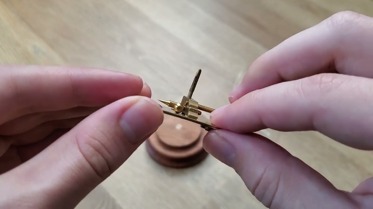 Brass Replica Van Leeuwenhoek Microscope