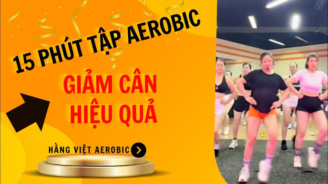 BÀI AEROBICS FITNESS 15 PHÚT - DÁNG XINH ĐÓN TẾT 💪💪💪💪