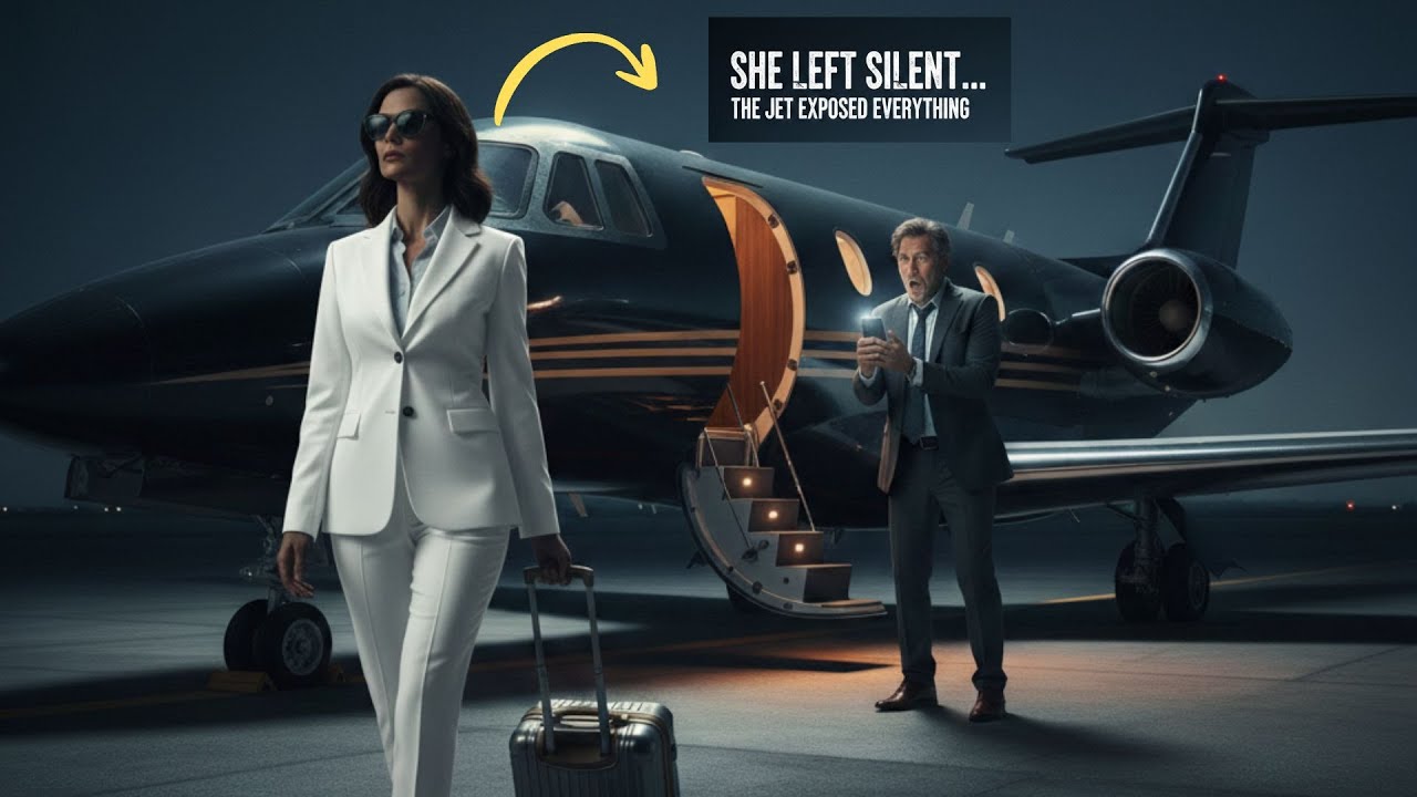 She Walked Away in Silence — Then His Private Jet Revealed the Truth