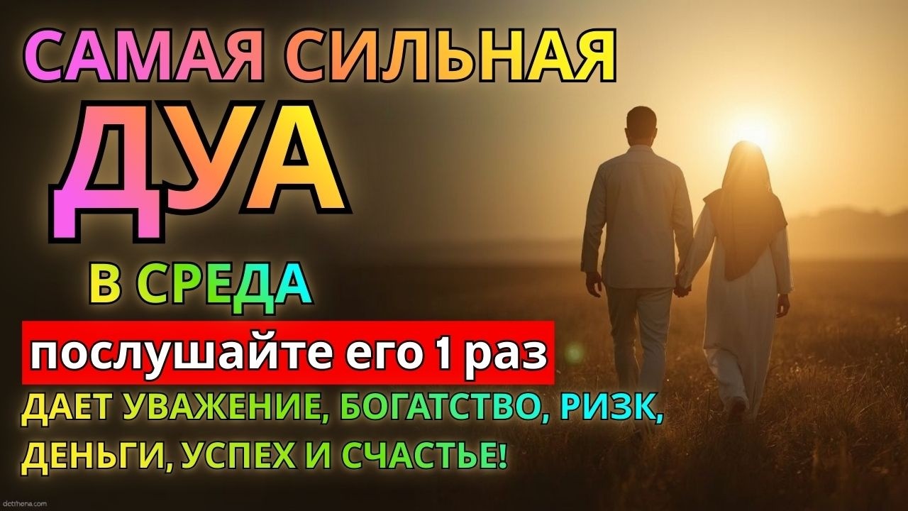 💖Дуа утром В Среда на Удачу деньги всегда будут приходить к вам ИншаАллах