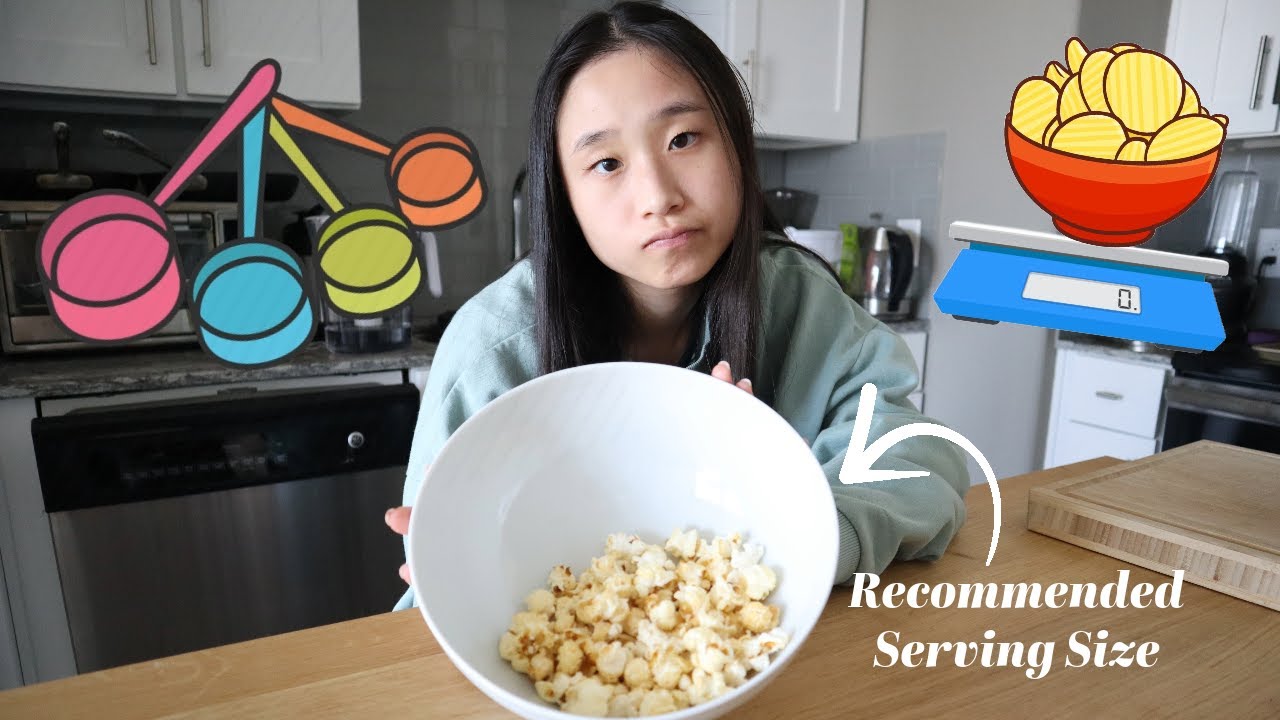 Only Eating Recommended Serving Sizes for 24 Hours *I Got So Hungry*