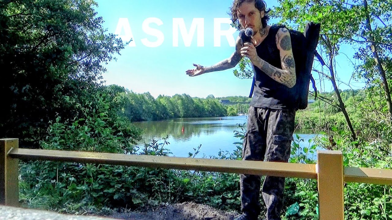 My First ASMR Video... OUTDOORS 🌞