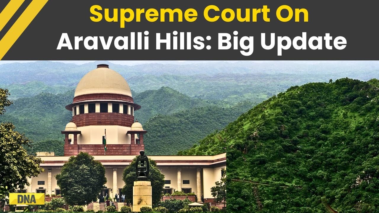 SC On Aravalli Hills: Supreme Court Pauses Definition Order, Sets Up Review Panel To Reassess