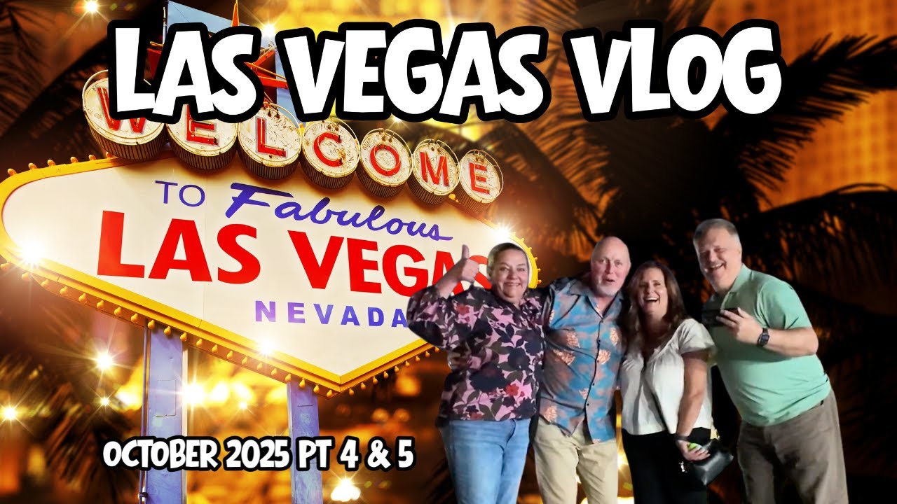 Vegas Vlog Oct. 2025 Final | High Steaks | The Vault | Pizza Party | Slots at Cosmo |