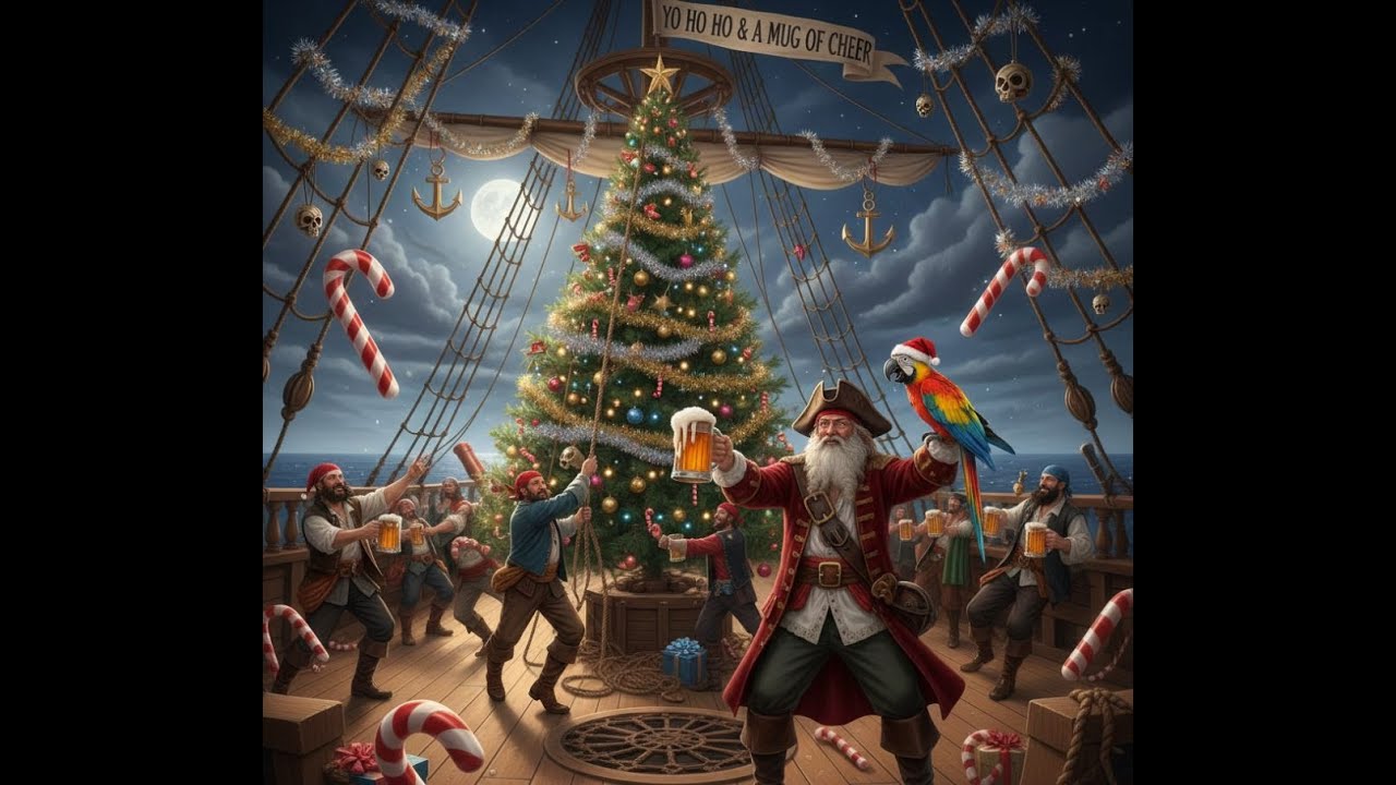Christmas pirates  Will Santa call