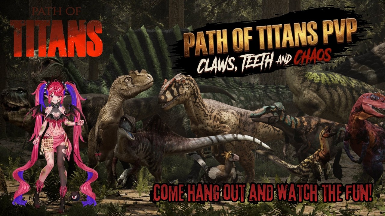 Claws, Teeth and Chaos 🦖 | Path of Titans PvP