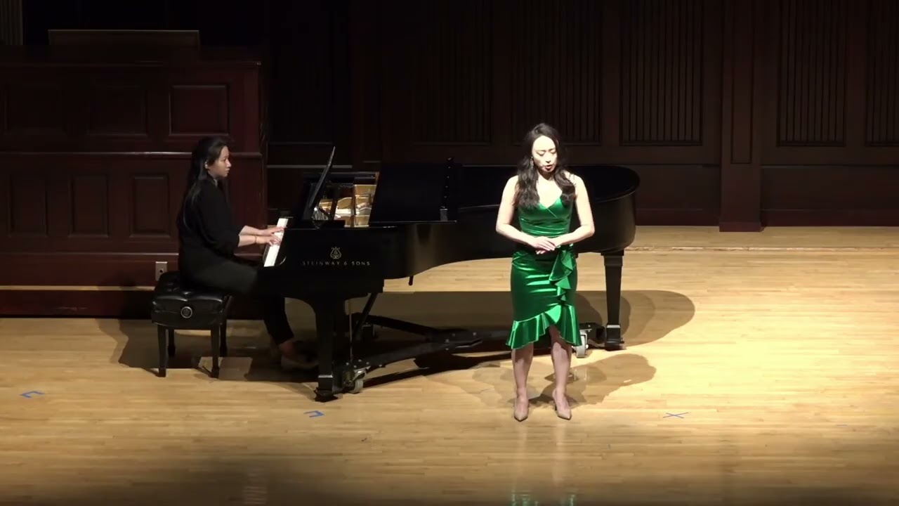 Apr&egrave;s un r&ecirc;ve | Faur&eacute; | Jiayi Wang, Soprano | University of Arizona Recital 2024