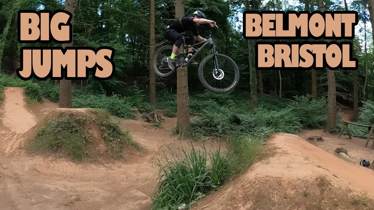 HITTING BIG JUMPS AT BELMONT WOODS (BRISTOL)