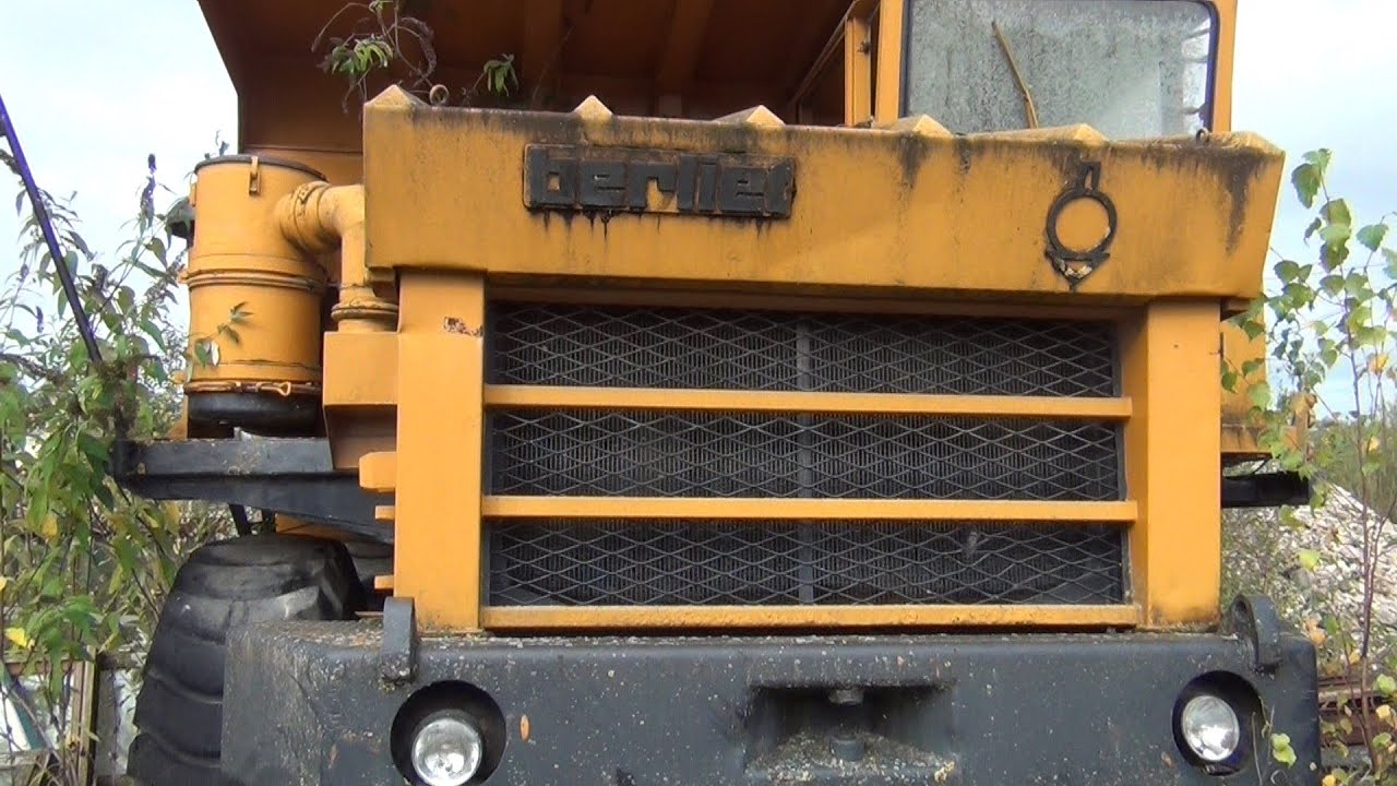 ABANDONED dumper truck BERLIET T45