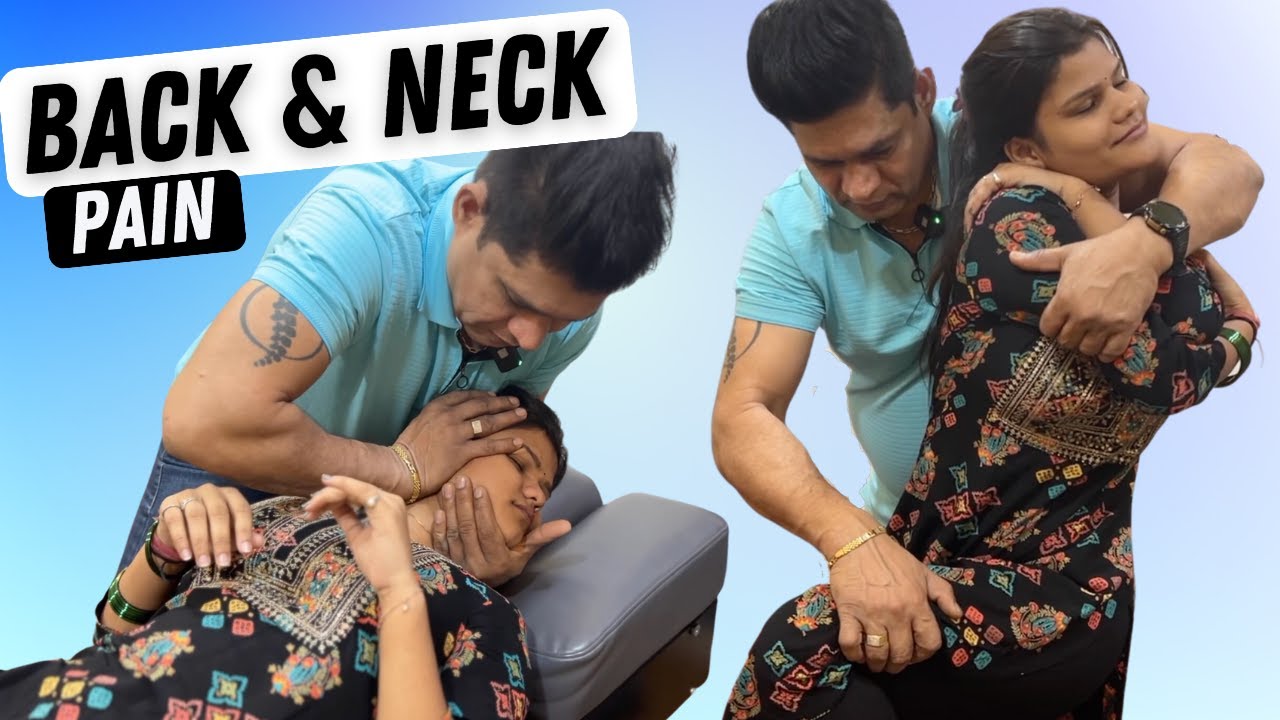 No Sleep due to Back Pain & Neck Pain but after #chiropracticadjustment relaxed. Dr Ravi #Mumbai