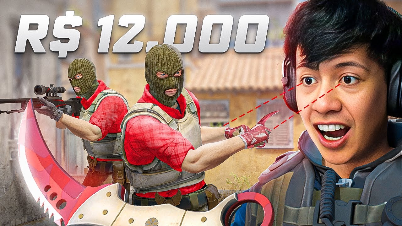 putz, ELE TEM FACA e LUVA... CS 2, mas TENHO que COMPRAR TODAS AS SKINS que EU VER NA PARTIDA!(ep.3)