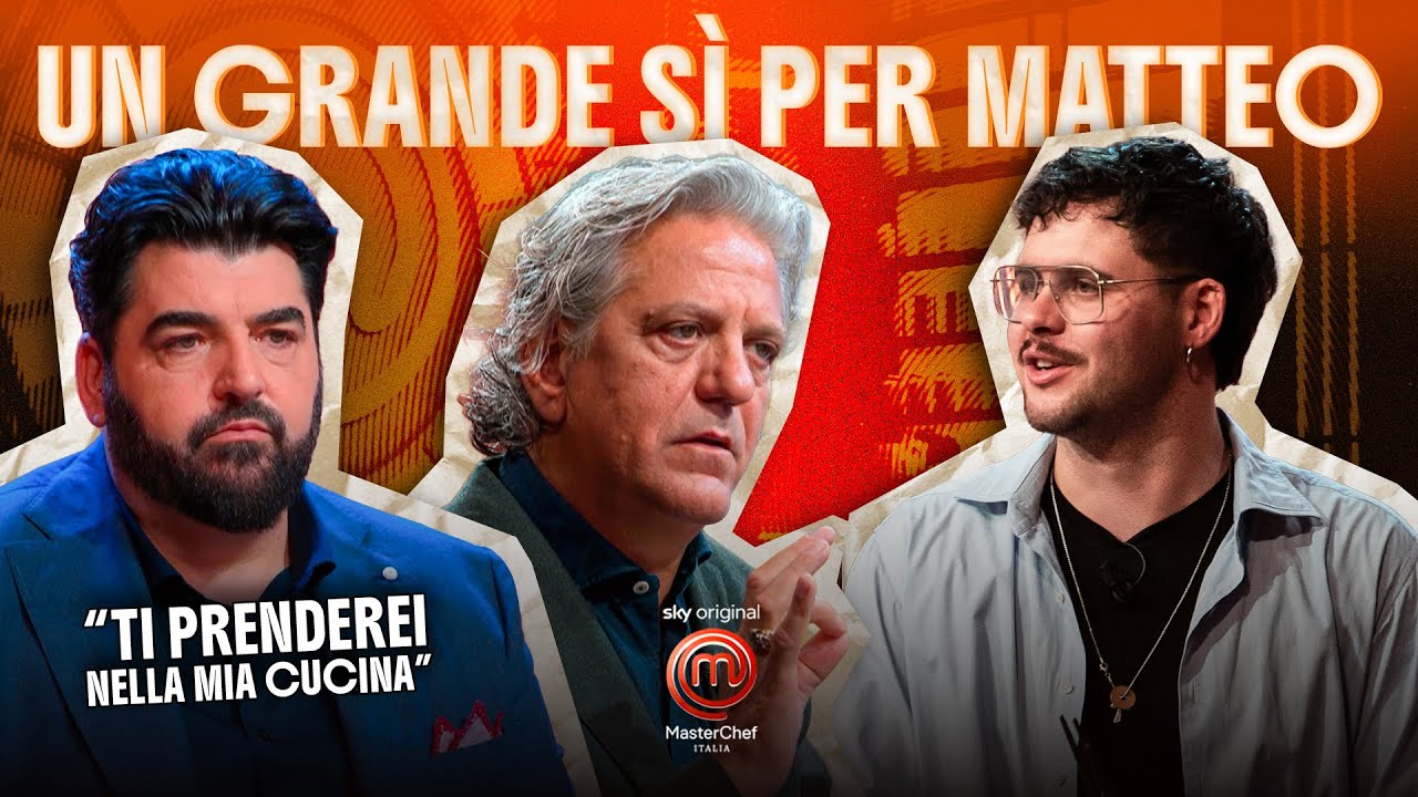 Un grande sì per Matteo | MasterChef Italia