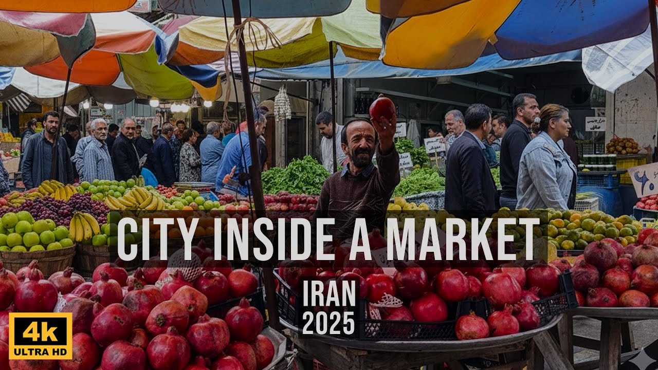 Rasht, Iran&rsquo;s Hidden Gem | Old Bazaar, Street Food & Local Life (4K)