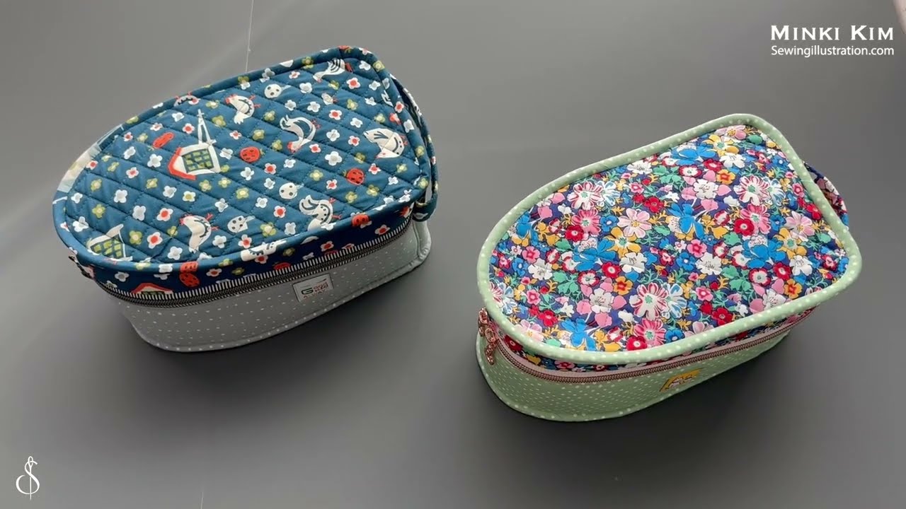 Travel Case for Mini Iron | Iron Storage | Oliso Mini Iron Case |  Fabric Sewing Bag DIY | 다리미가방 만들기