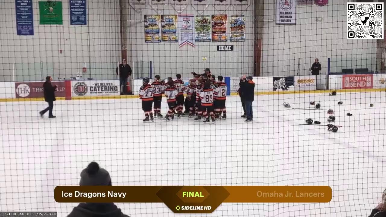 Omaha Jr. Lancers vs. Ice Dragons Navy (2026.03.15)