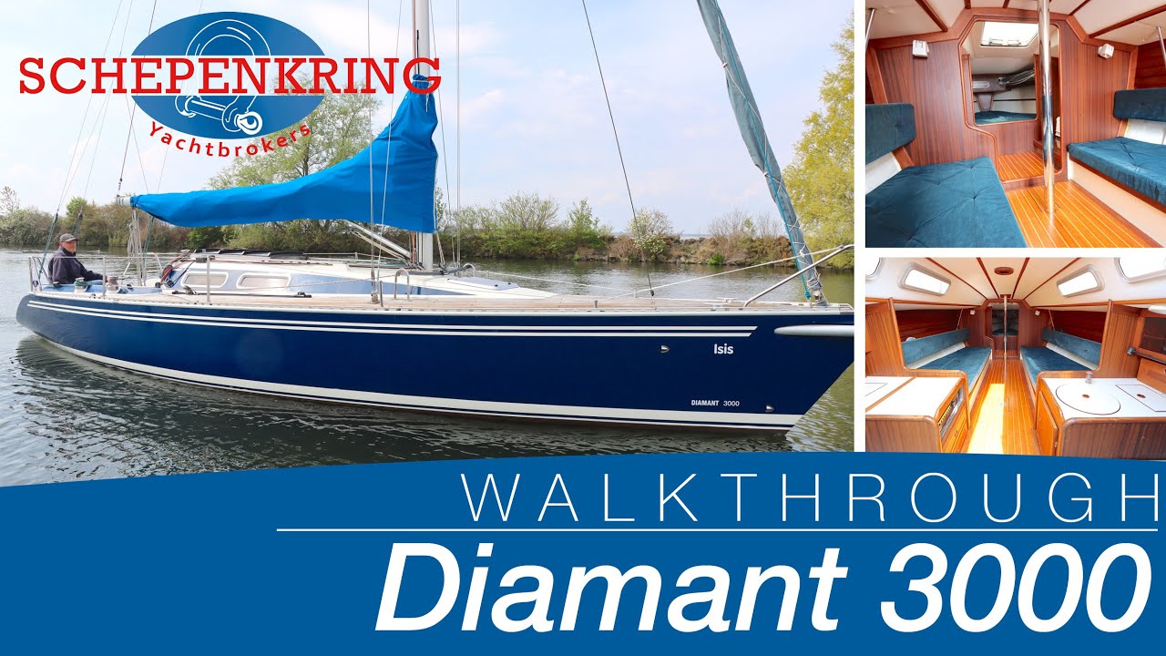 Diamant 3000 for sale | Yacht Walkthrough | @ Schepenkring Lelystad | 4K