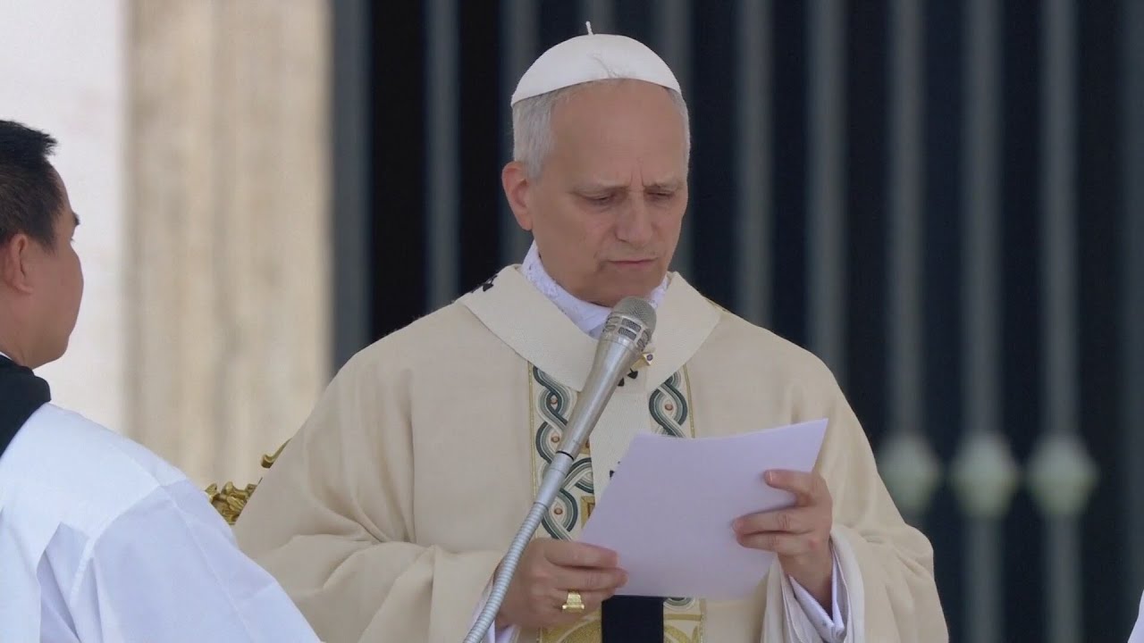 Pope Leo XIV vows to work for unity in inaugural Mass at Vatican City