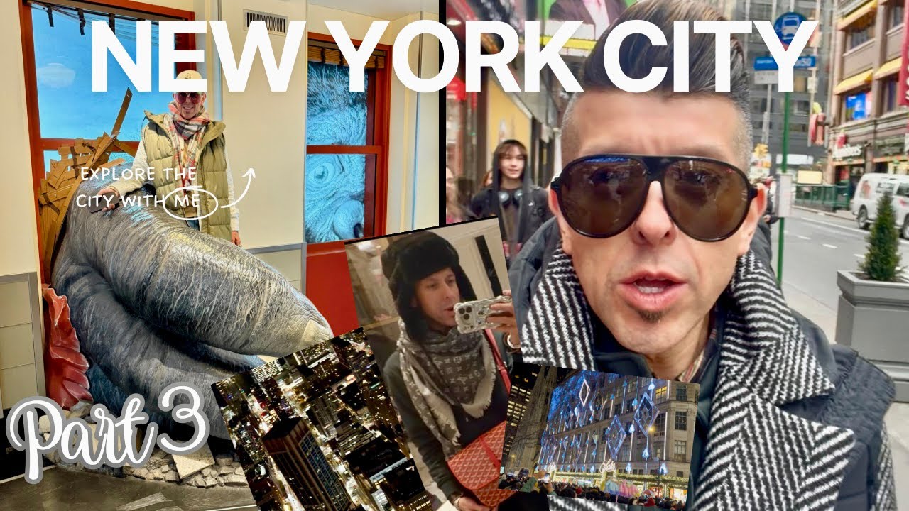 MAGICAL TIME IN NYC 2025 ✨ EMPIRE STATE BUILDING, BERGDORF SHOPPING & JUNIOR'S EATS | PART 3