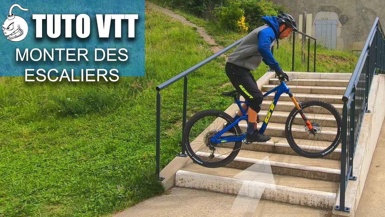 TUTO VTT : Monter des escaliers | BOMBER SHOW