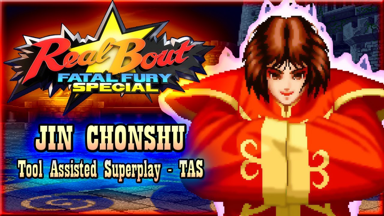 【TAS】REAL BOUT FATAL FURY SPECIAL - JIN CHONSHU (WITH RED LIFE)