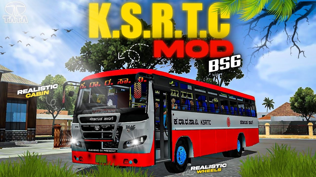 BEAUTY OF KARNATAKA!!! 🥰 IMac BUILT BUS MOD For Bus Simulator Indonesia