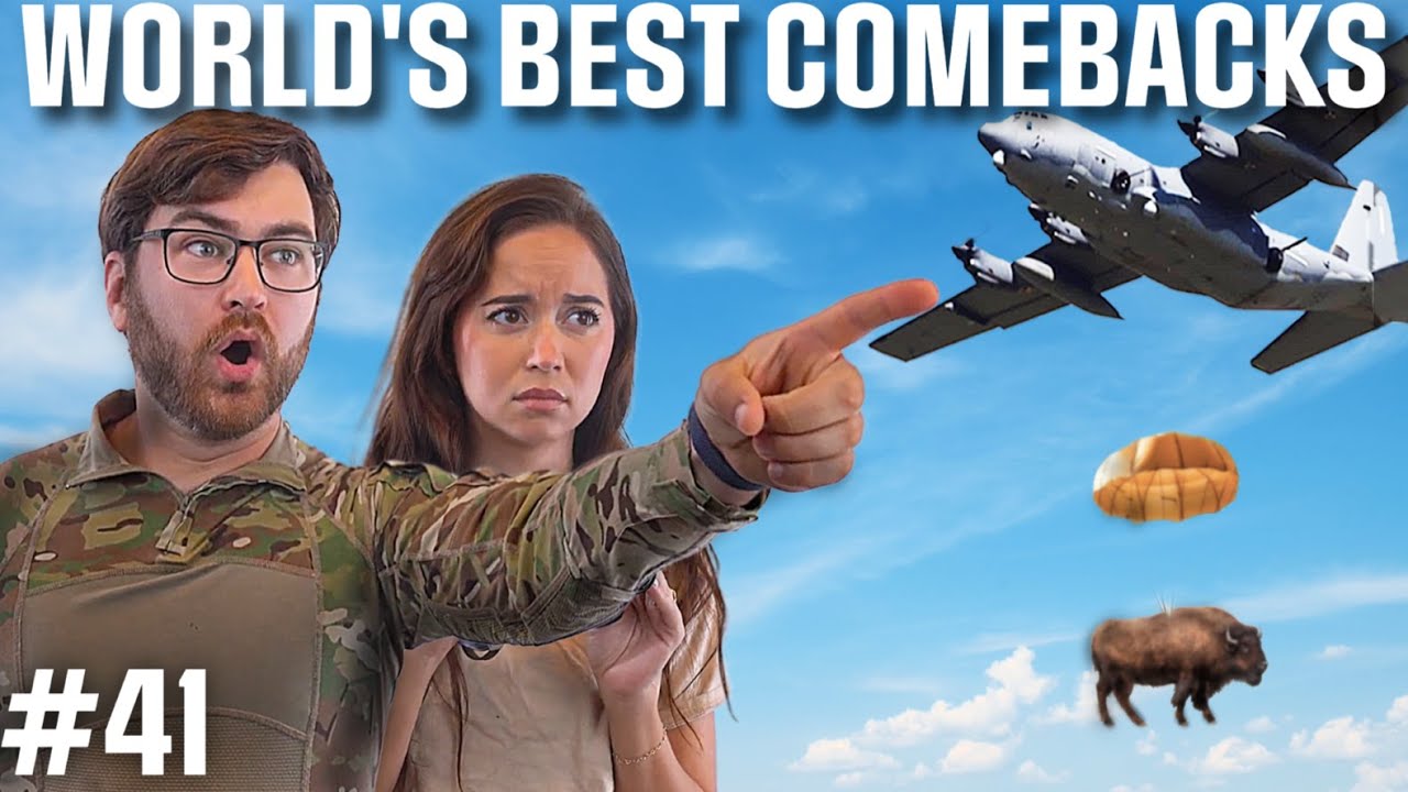 World's Best Comebacks: Bison Transported in an AC-130?!