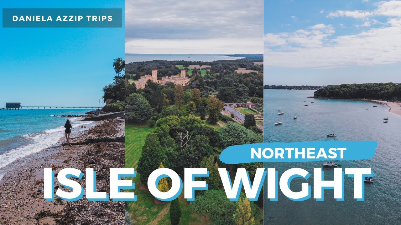 Isle of Wight Northeast - IOW Vlog III (Whitecliff Bay, Bembridge, Priory Beach, Steam railway)
