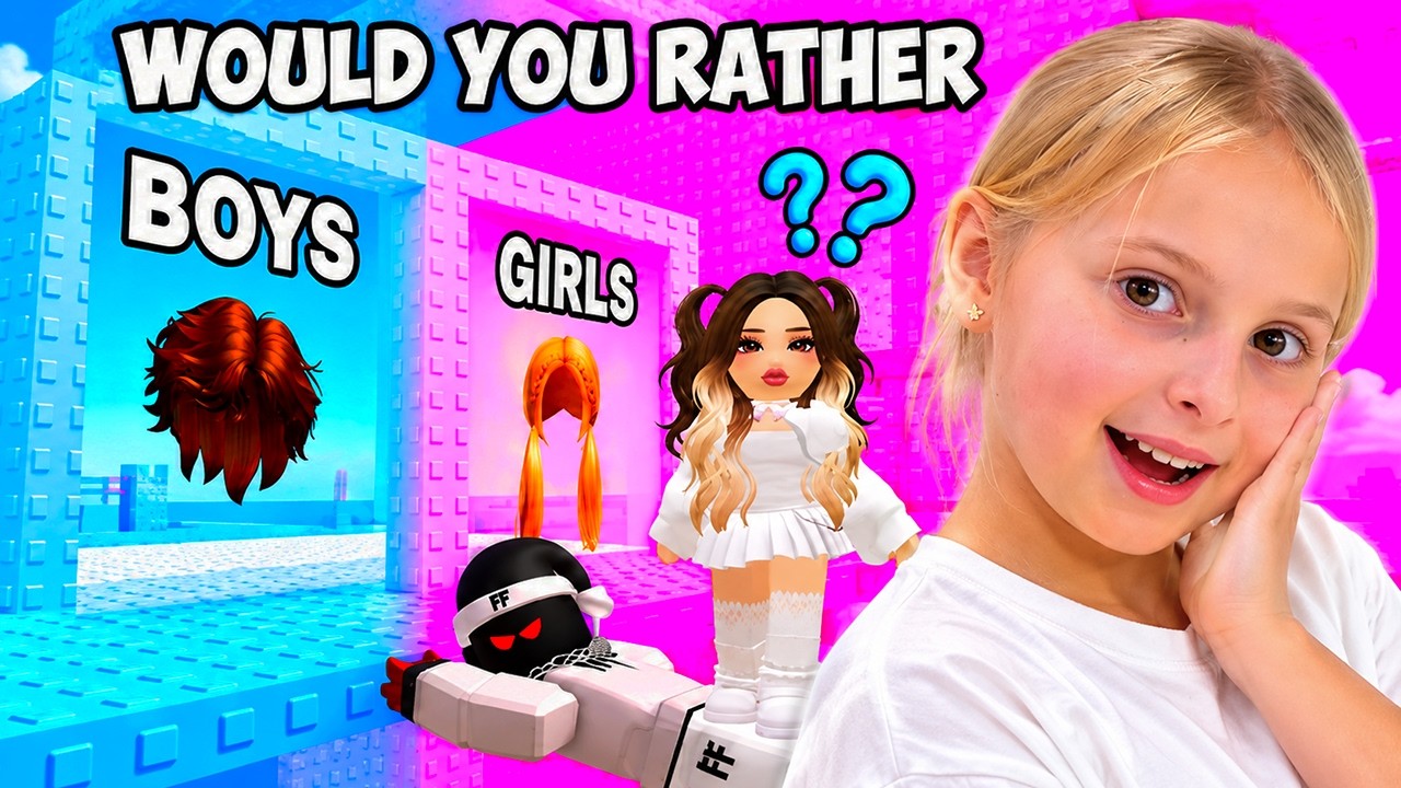 Would you rather?! Teamwork outfit tower! Roblox 🥰