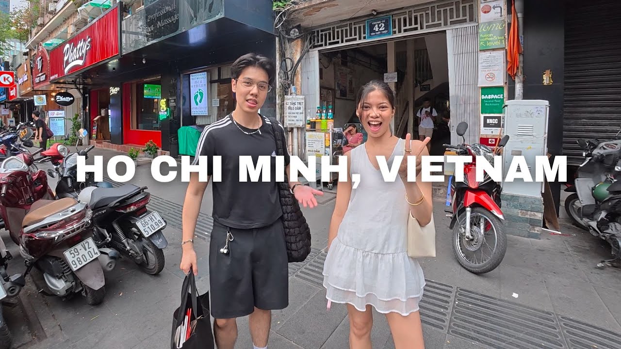 First time in Ho Chi Minh! 🇻🇳 | best places to shop + saigon foodtrip!