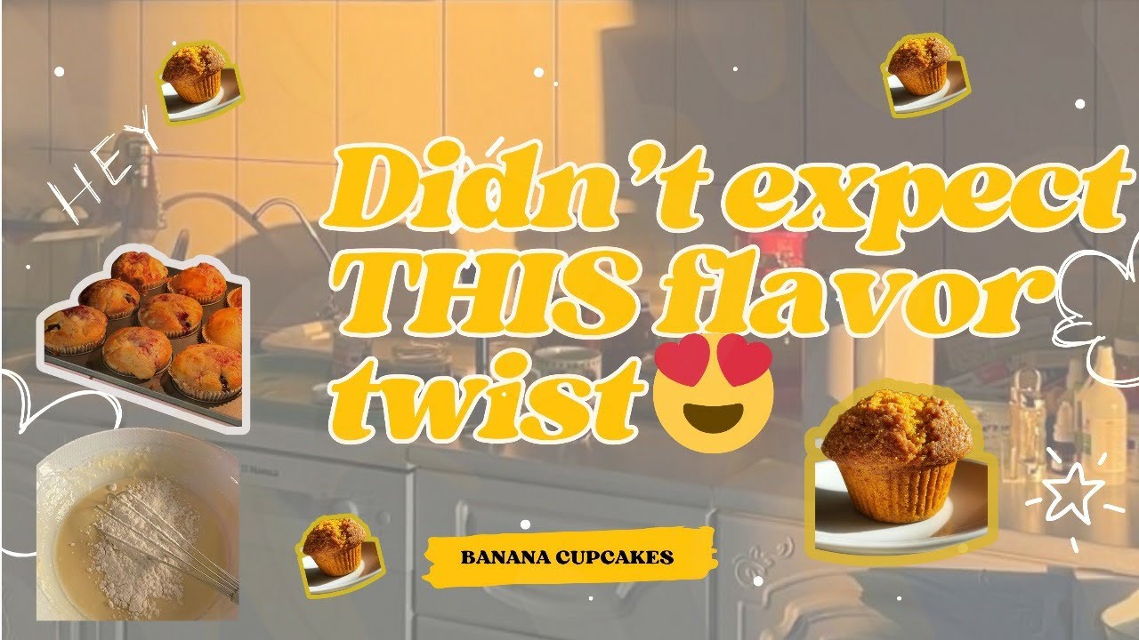 I Made the best Banana  Cup Cake. Omddsss!!!