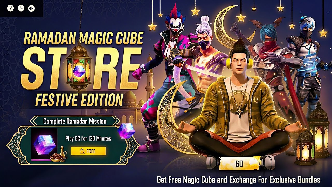 Ramadan Magic Cube Store Update🔥🤯| Next Magic Cube Bundle | Free Fire New Event | ff new event
