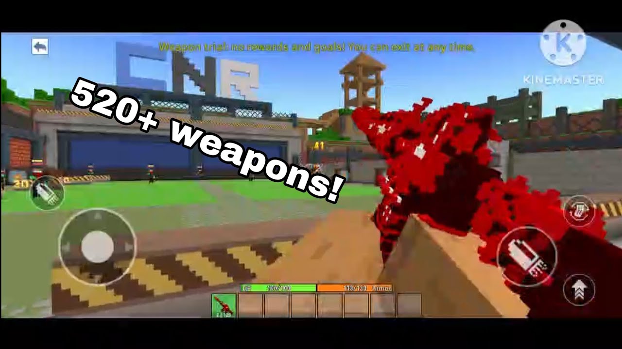 Almost Every Weapon in Cops n Robbers Pixel Craft Gun