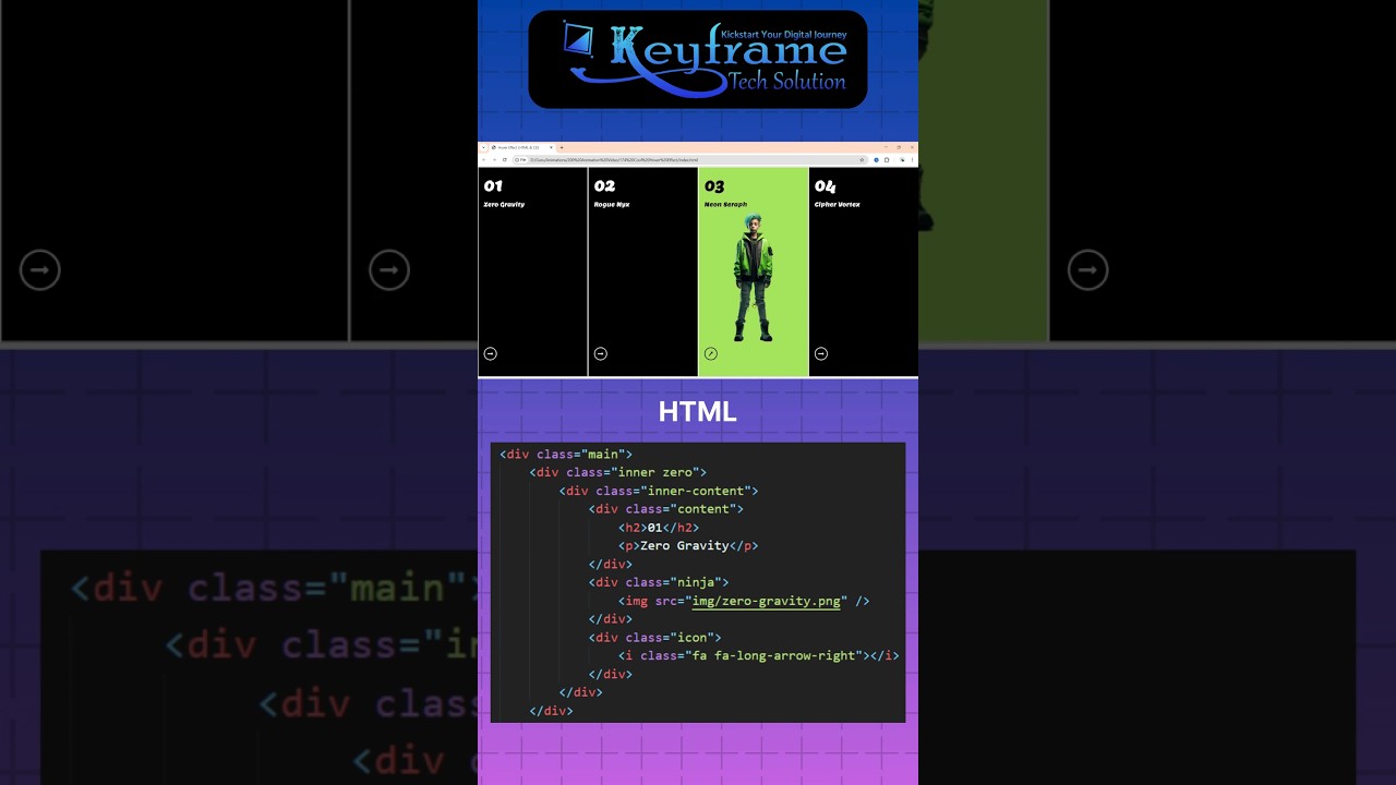 Jaw-Dropping Card Hover Effects Tutorial | HTML CSS #coding