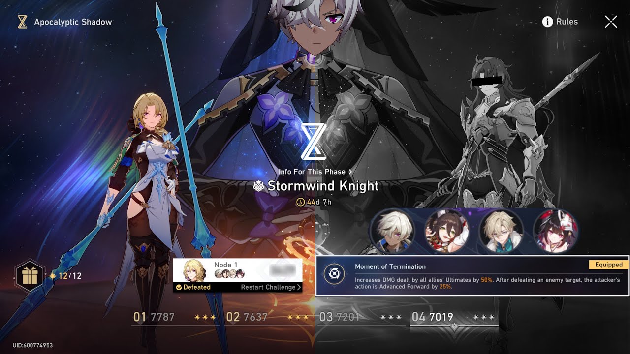 Bottom-Tier DPS Arlan Suffers Against Cocolia | Apocalyptic Shadow - Stormwind Knight 4, v2.3