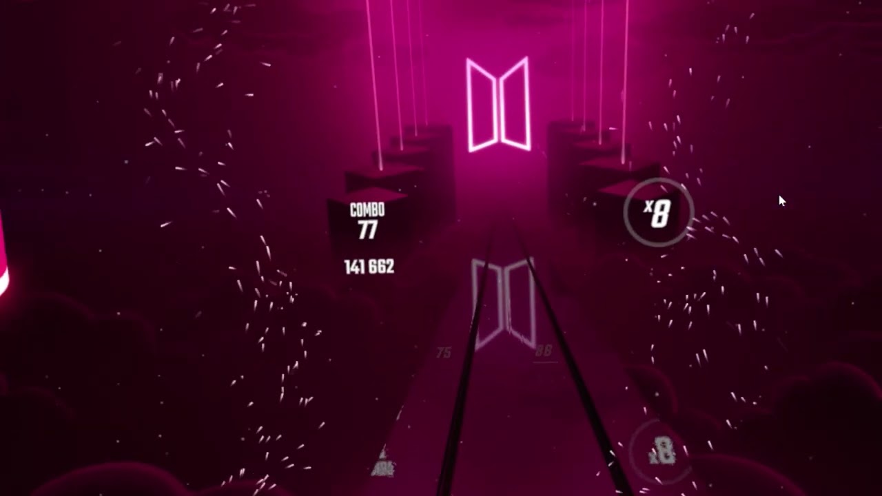 First time in beat saber