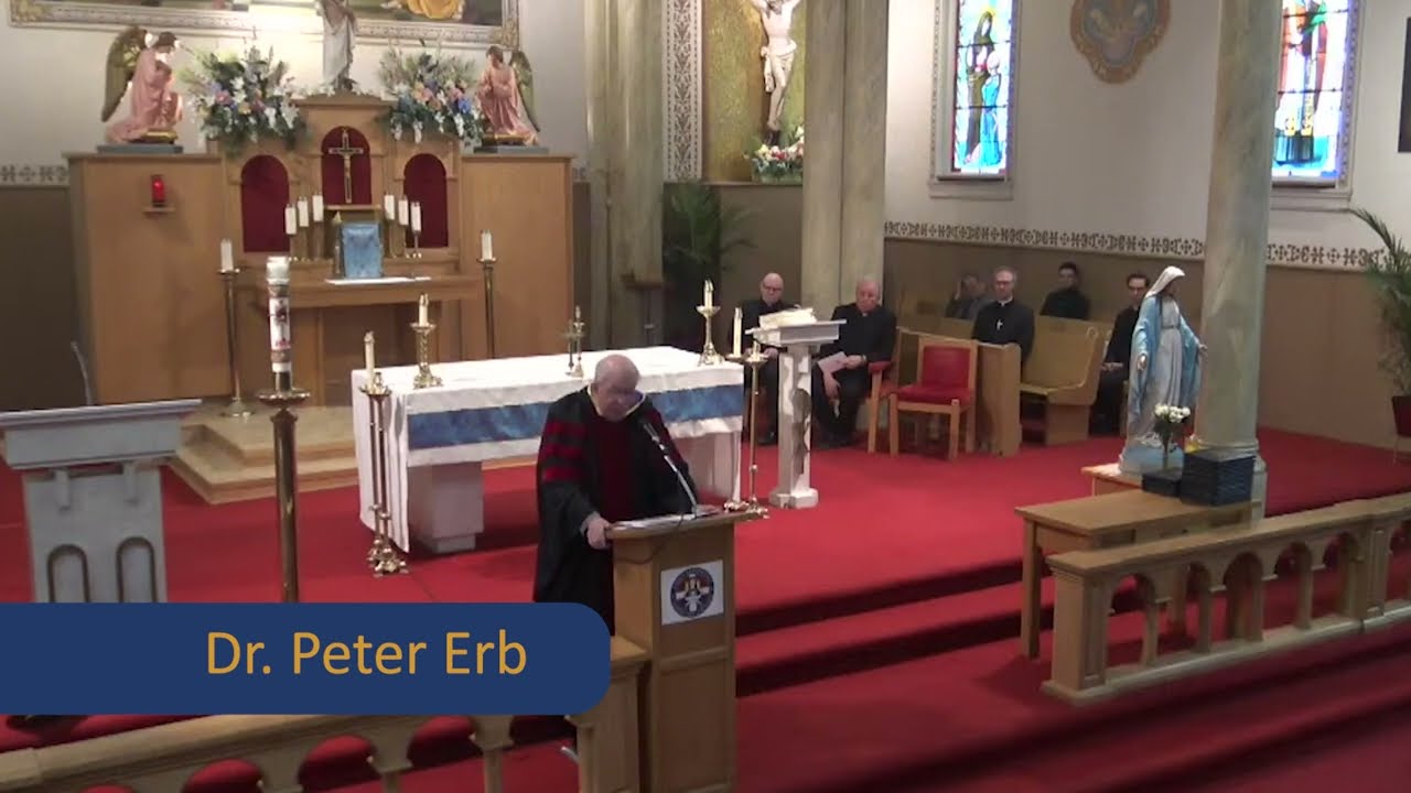 Commencement Address by Dr. Peter Erb, Professor Emeritus, Wilfrid Laurier University