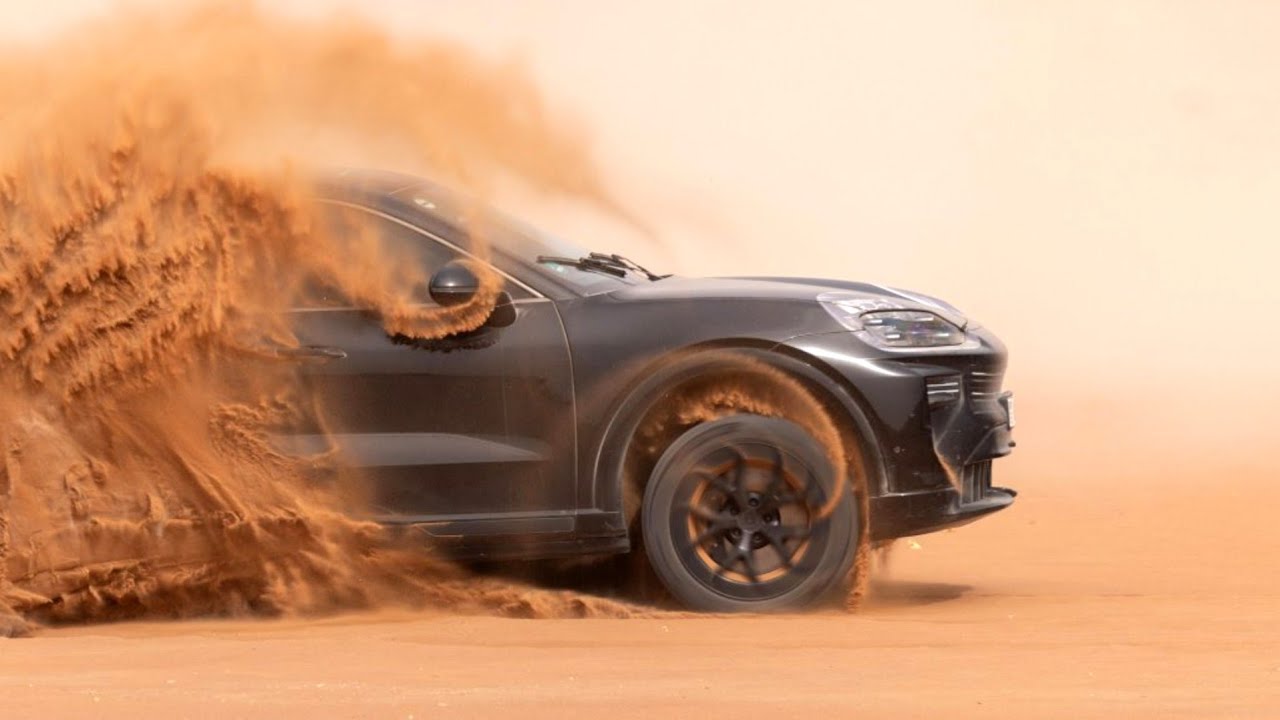 Porsche Cayenne Electric Prototype 2026 &ndash; Extreme Testing and Digital Development