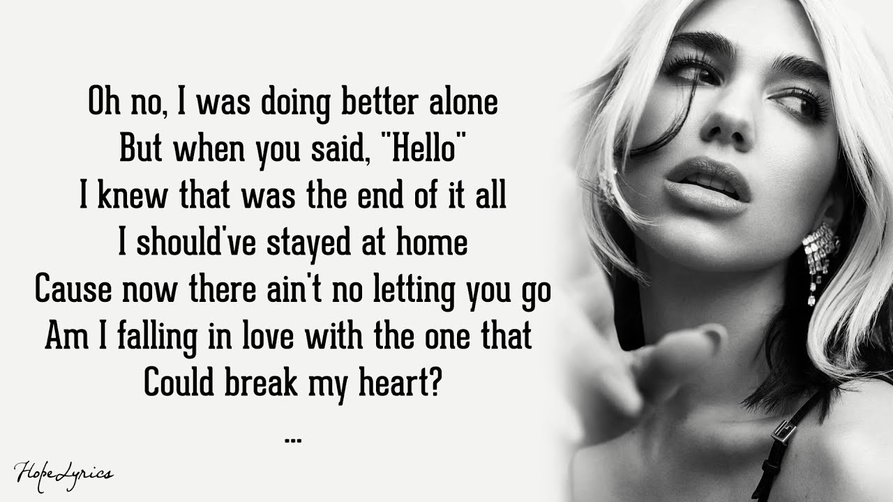 Dua Lipa - Break My Heart (Lyrics)