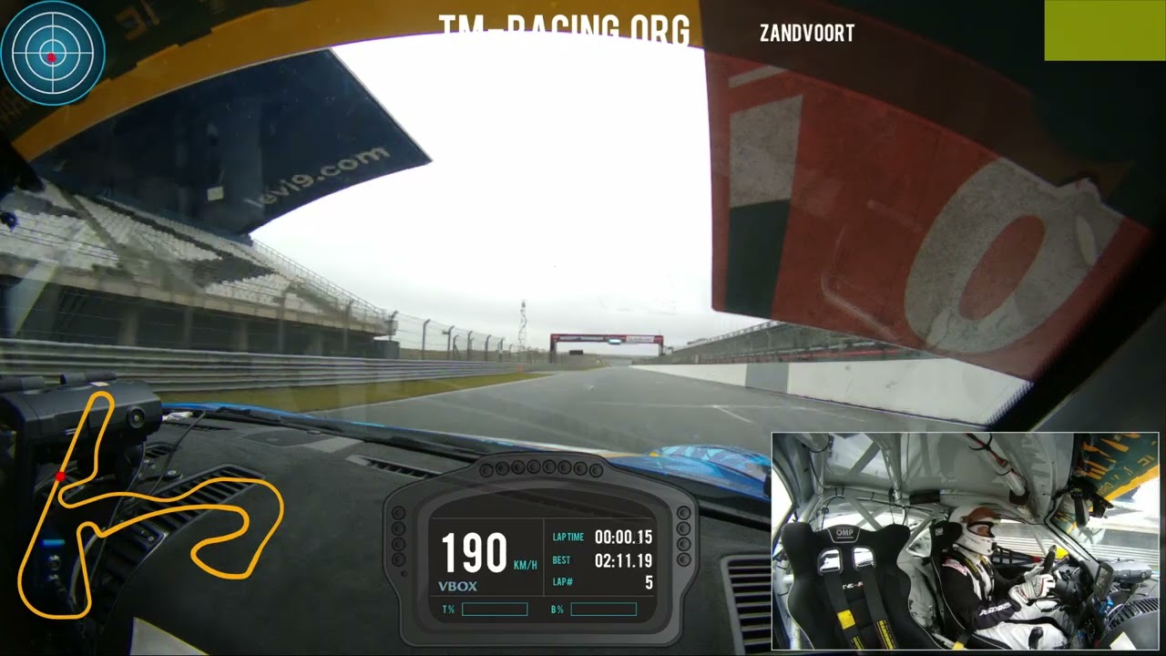 Porsche Cayman 981 Onboard | Circuit Zandvoort – Wet Conditions