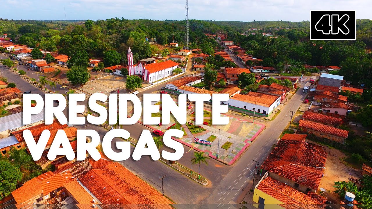 PRESIDENTE VARGAS VISTA DE CIMA - 4K